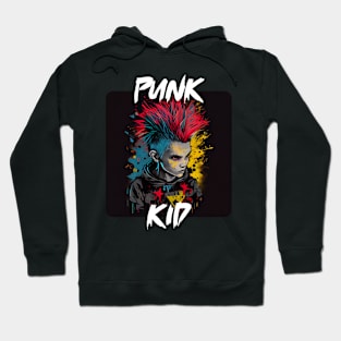 Graffiti Style - Cool Punk Kid 3 Hoodie